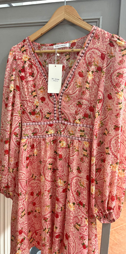 Vestito rosa